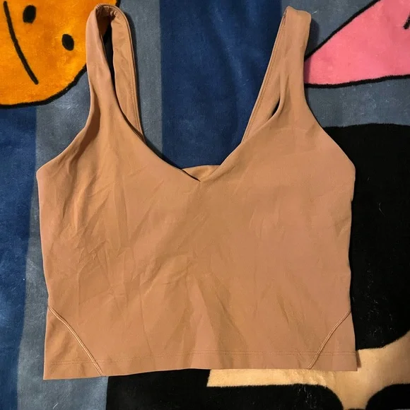 light brown lululemon align top. - Picture 2 of 3